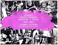 Berner Künstlerinnen gestern + heute. (Umschlag)