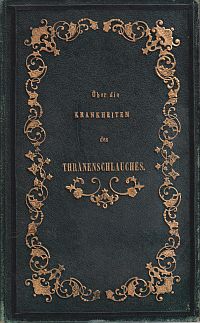 Haegler, Ueber die Krankheiten des Thränenschlauches und ihre Behandlung. (Umschlag)