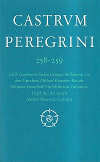 Castrum Peregrini, Heft 244-245. (Umschlag)