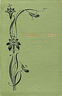 Tavel, Erinnerungen aus seinem Leben. (Umschlag)