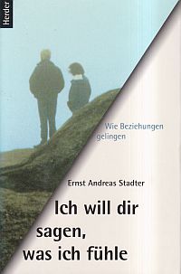 Stadter, Ich will dir sagen, was ich fühle. (Umschlag)