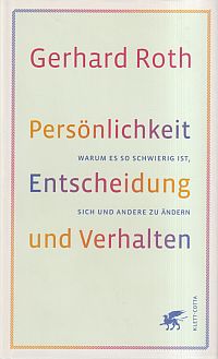 Roth, Persönlichkeit, Entscheidung und Verhalten. (Umschlag)