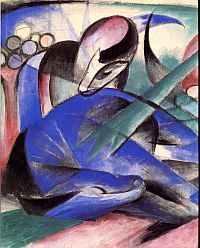 Möller, Franz Marc: Zeichnungen und Aquarelle. (Umschlag)