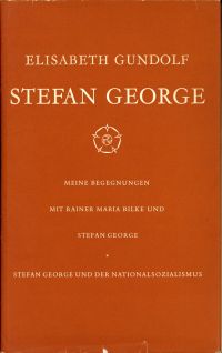Gundolf, Stefan George. (Umschlag)