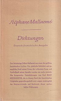 Mallarmé, Dichtungen. (Umschlag)