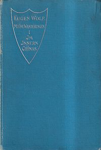 Wolf, Meine Wanderungen. (Umschlag)