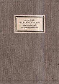 Baldung Grien, Skizzenbuch des Hans Baldung Grien. (Umschlag)