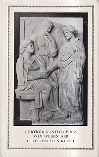 Kantorowicz, Vom Wesen der griechischen Kunst. (Umschlag)