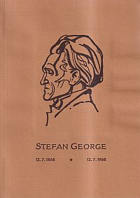 Stefan George. (Umschlag)