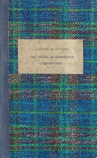Vayson de Pradenne, Les fraudes en archéologie préhistorique. (Umschlag)