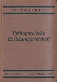 Willmann, Pythagoreische Erziehungsweisheit. (Umschlag)