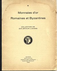 Naville III Monnaies d'or Romaines et Byzantines. Collection de Sir Arthur J. H. (Umschlag)