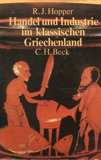 Hopper, Handel und Industrie im klassischen Griechenland. (Umschlag)