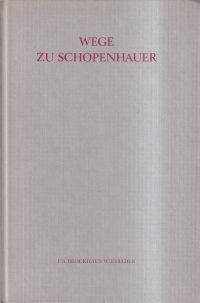 Wege zu Schopenhauer. (Umschlag)