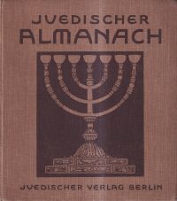Jüdischer Almanach. (Umschlag)