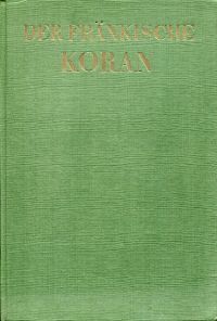 Derleth, Der Fränkische Koran. (Umschlag)