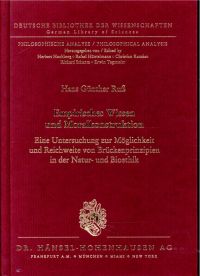 Russ, Empirisches Wissen und Moralkonstruktion. (Umschlag)