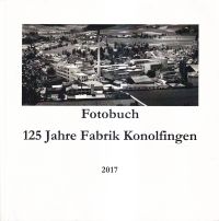 Fotobuch 125 Jahre Fabrik Konolfingen. (Umschlag)