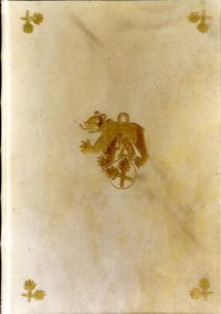 Tschachtlan, Berner Chronik 1470. (Umschlag)